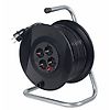 ENROULEUR DE CABLE A TAMBOUR 285MM H05VV-F3G1,5 - IP20 - NOIR image 1