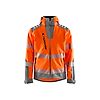 Veste de travail softshell haute visibilité 4491 - Orange fluo/Gris anthracite image 0