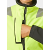Veste de travail softshell zippée haute visibilité femme ALNA 2.0 - Jaune image 4