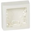Cadre de support en saillie composable 1 poste blanc image 0