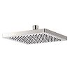 Pommeau de douche carré chromé - 200x200 image 0