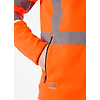 Veste de travail zippée polaire haute visibilité UC-ME image 4