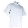 Veste de travail cuisinier MC AUBERGINE - BLANC image 0