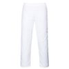Pantalon taille elastiquée blanc image 0