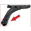 Jeu d'outils pour silents blocs avants pour Ford Transit image 3