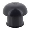 Chapeau de ventilation simples sans moustiquaire Ø100 - Anthracite image 0