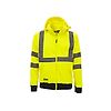 Sweat de travail haute visibilité avec zip MELODY - Jaune Fluo image 43