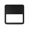 Collerettes Noires asymétrique pour luminaire QUADRA image 0