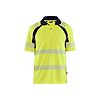 Polo de travail haute visibilité 3595 - Jaune/Marine image 0