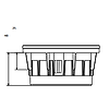 Rehausse pour plots réglable - Arkimede image 5
