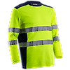T-shirt de travail manches longues haute visibilité RIKKA - Jaune Fluo image 8