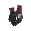Lot de 6 paires - Gants de travail tactiles anti coupure niveau D enduit de nitrile 2986 - Noir image 0