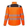 Veste Softshell Haute-Visibilité PW3 Orange/Marine image 1
