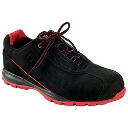 Chaussures de sécurité basses Modèle #10.05 - Noir/Rouge image