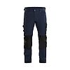Pantalon de travail X1900 artisan stretch 4D sans poches flottantes 1989 image 1