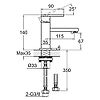 Mitigeur lavabo Ancodesign 2 - chrome image 1