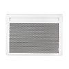 Radiateur électrique rayonnant Horizontal Alliage Aluminium SOLIUS Blanc image 0