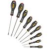 Jeu de 10 pcs - Tournevis plat étroit, large Phillips FATMAX image 2