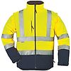 Veste de travail softshell STATION - Jaune Fluo image 1