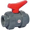 Vanne à sphère PVC Industrie Femelle BSP - Série 599 image 0