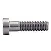 Vis à métaux tête cylindrique reduite six pans creux - Avec trou de guidage - Inox A2 image 2