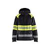 Veste de travail hiver haute visibilité femme classe 1 - Noir/Jaune image 0