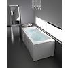 BAIGNOIRE BALNEO RECTANGULAIRE NEW ANCO 180X80 AVEC TABLIER BLANC image 0