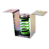 Boite de 25 - Attache OMEGA acoustique à ressort haute performance H80mm image 1