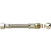 Flexible Tressé Inox série PLUS - Sanitaire/Plomberie - Tuyau Ø8mm avec joint - Femelle/Bague image 0
