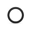 Collerette fixe extra plate pour plafonnier CYNIUS - Noir image 2