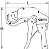 Cisaille «Revolver» pour tubes plastiques, Ø6  - 42 mm image 3
