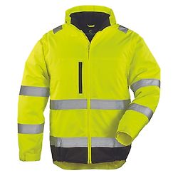 Veste 2 en 1 de travail haute visibilité HI-WAY - Jaune Fluo image