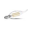 Ampoule LED COB coup de vent à filament E14 IP20 image 1