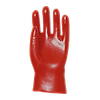 Lot de 10 paires de gants Manutention PVC rouge enduit standard - 27 cm image 0