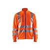 Sweat de travail zippé haute visibilité 3358 - Orange fluo image 0