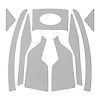Lot de 10 - Stickers réflectifs CR2 à poser pour casque Evo Vista image 1