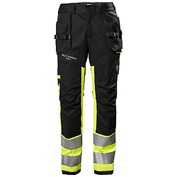 Pantalon de construction haute visibilité classe 1 FYRE - Jaune HV image