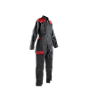 Combinaison de travail ENFANT ELFE - GRIS SOMBRE/NOIR/ROUGE image 0