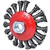 Brosse acier torsadé 0,5 mm image 1