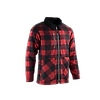 Chemise de travail polaire ERABLE - ROUGE/NOIR image 0