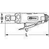 Mini meuleuse axiale droite pneumatique SlimPOWER image 5