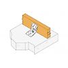Equerre structurelle A4 (100S) ABR-S image 2