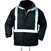 Parka de travail imperméable multicouches 4 en 1 BODYGUARD II - Noir image 9