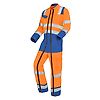 COMBINAISON 2 ZIP FLUO SAFE XP image 17