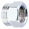 Mamelon laiton MF chromé 6 pans JT plat image 0