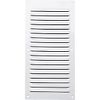 Grille aluminium blanche - Brochable image 1
