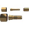 Raccord femelle pour liaisons frigorifiques pour climatiseur image 0