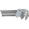 Jeu de clés mâles longues INOX TORX® percées image 1