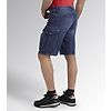 Bermuda de travail en jean STONE CARGO LIGHT - Bleu/Vert image 0