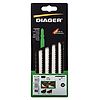 Pack de 5 lames scie sauteuse spéciale débitage 5-50mm  - L010W image 0